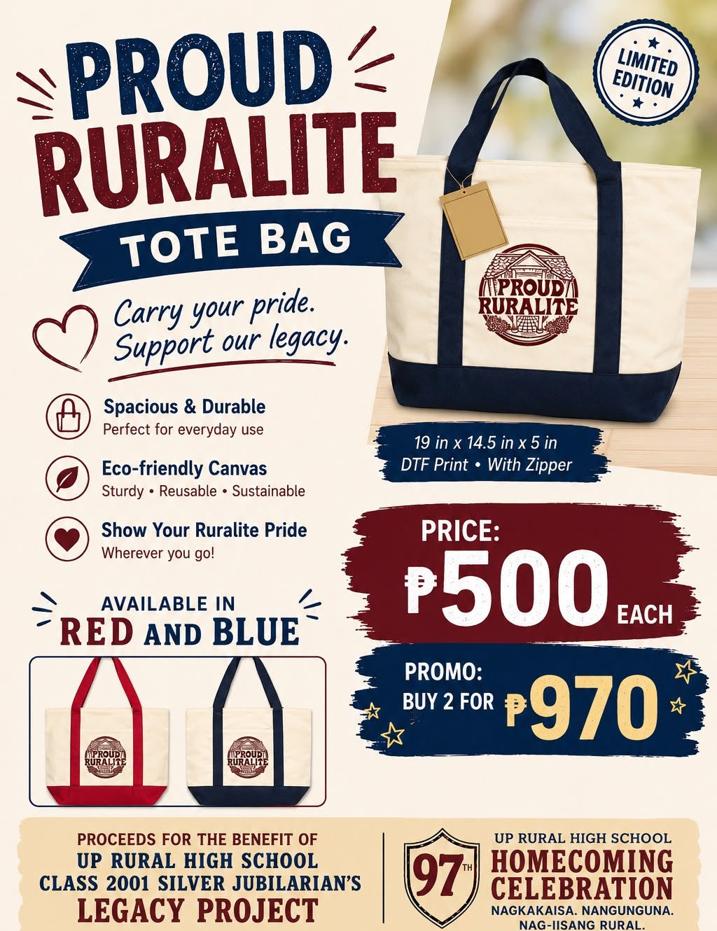 Ruralite Tote Bag (Pre-Order)